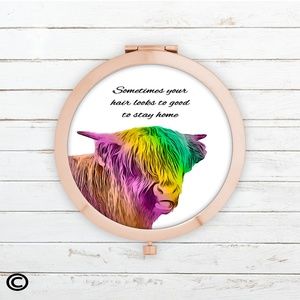 Funny Motivational Compact Mirrors